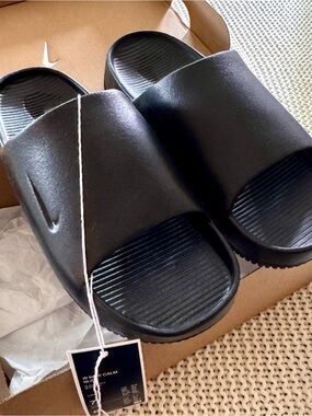 Nike Calm Slides Black/Black Sandals